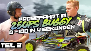 Probefahrt und 0-100 im 250PS Buggy -  Zu Besuch bei Szallies Motorsport - TEIL 2 | Philipp Kaess |