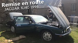 Redémarrage Jaguar XJ 40 de  1994  en panne depuis ... EP2