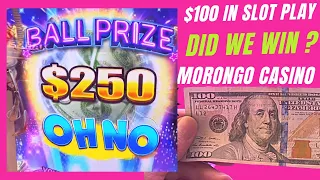 $100.00 in SLOTS…. Did we WIN??? | Morongo Casino & Resort