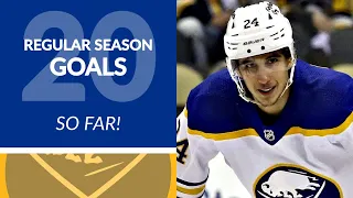 Dylan Cozens' First 20 Goals of 22/23 NHL Regular Season