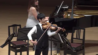 大岩宝新　ヴァイオリン・リサイタル　Takara Oiwa Violin Recital 【フォスター / 金髪のジェニー (アンコール) 】