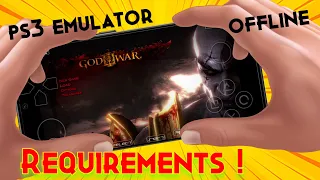 PlayStation 3 Emulator On Android : Minimum Device Specs ! 2024