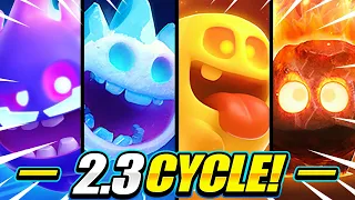 THIS IS TOO EASY!! NEW QUAD SPIRIT CYCLE CAN'T BE STOPPED!! - Clash Royale