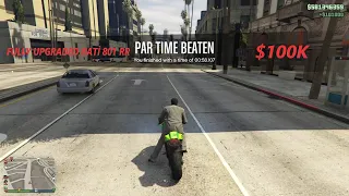 GTA 5 Online Time Trial With Fully Upgraded Bati 801 RR (Tongva Valley)