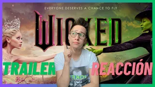 WICKED 💚🌷🩷 TRAILER REACCIÓN