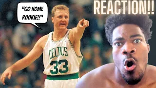 First Time Watching Larry Bird Trash Talking