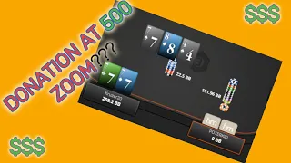 Pokerstars 500zoom hand review #1