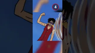 Times Anime Characters Stopped Holding Back! Luffy #Top10 #shorts