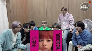 Bts reaction to BLACKPINK: LISA TIKTOK edits [part2]