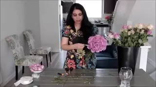 DIY Rose Bridal Bouquet