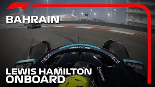 F1 Bahrain Grand Prix Lewis Hamilton Mercedes Onboard - F1 2023 Season F1 22 Mod