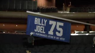 Billy Joel MSG 75 Banner Raising (May 27, 2016)