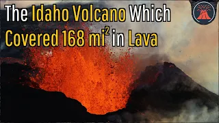 The Active Volcano in Idaho; Hell's Half Acre