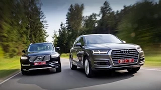 Volvo XC90 vs Audi Q7 (English Subs) — комментарий Михаила Петровского