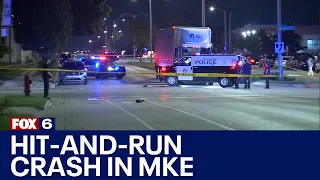 Fatal hit-and-run crash in Milwaukee | FOX6 News Milwaukee