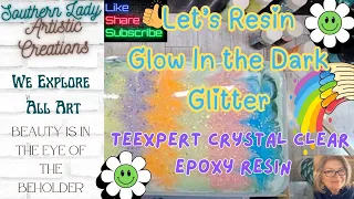 Epoxy Resin Pour ⭐Glow In the Dark Glitter Tray⭐Owl Pendant⭐ Mica & Gold Foil Soap Dish 🎁Gift Opened