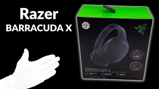 Razer Barracuda x 2022 Wireless Gaming Headset Unboxing