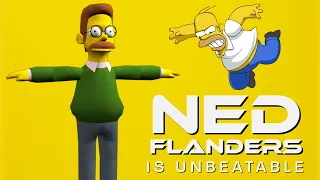 Is Ned Flanders The Hardest Boss in Video Game History?