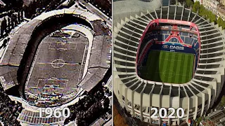 UEFA Euro Finals Stadiums Then & Now