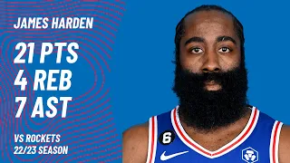 James Harden vs Houston Rockets | Dec 5, 2022