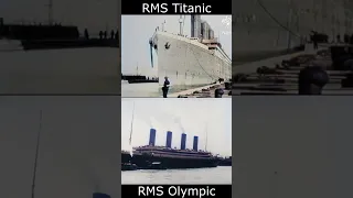 Titanic and Olympic Original Footage in Color