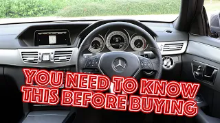 Why did I sell Mercedes W212? Cons of used Mercedes Benz E-class 2009-2016 with mileage