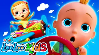 Vehicles and ChooChooWah | more Kids Songs and Nursery Rhymes Just Fun - LooLoo Kids