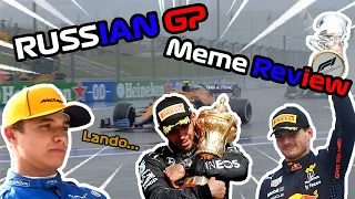 F1 2021 Russian GP Meme Review | DRAMATIC FINISH