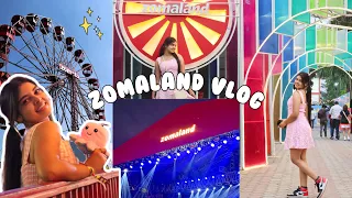 Went to Zomaland as a creator 💗  | Zomaland Kolkata Vlog | Kolkata | Fossils Live| Adrija Sil ✨