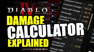 DIABLO 4 DAMAGE CALCULATOR EXPLAINED