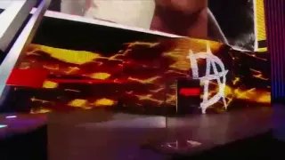 Dean Ambrose wwe championship Entrance RAW 20th June 2016