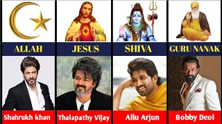God Of Famous Indian Actors | in 2024 🕉 ☪️ ✝️