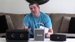 Marshall Stockwell II Portable Bluetooth speaker Review and Demo #Marshall