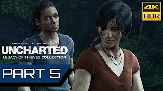 UNCHARTED THE LOST LEGACY PS5 REMASTERED Walkthrough PART 5 - The Gatekeeper [4K 60FPS HDR]