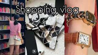 Ghé thăm Chanel, Hermes, Cartier, MaxMara | Shopping vlog