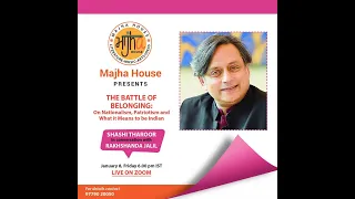 The Battle of Belonging: Conversation with Shashi Tharoor