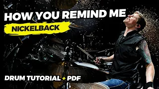 Learn to play "How You Remind Me" by Nickelback (Drum Tutorial)