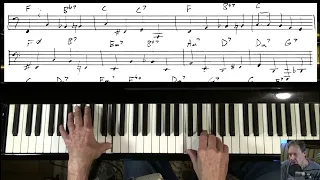 My Romance - bass line in C 🎹 Jazz Piano College