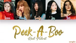 Red Velvet (레드벨벳) 'Peek-A-Boo' [Color Coded Han|Rom|Eng lyrics]