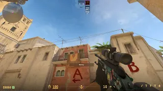 CS2 Mirage Window Smoke