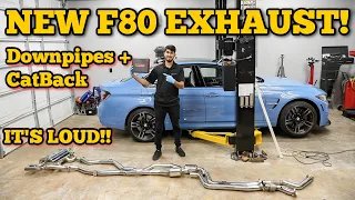 I Installed a New Valvetronic Exhaust on my F80 BMW M3! + Driving Footage!!