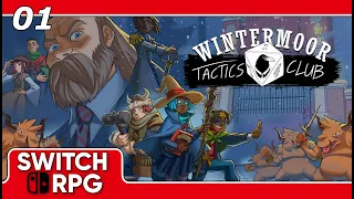 Wintermoor Tactics Club - Nintendo Switch Gameplay - Episode 1