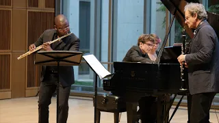 CONNESSON: Techno-Parade for Flute, Clarinet and Piano – ChamberFest Cleveland (2017)