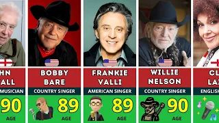 🎤Famous Singers and Musicians Over 80 Still Living