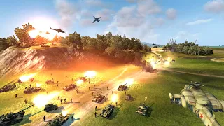 Full-Scale Invasion Force Strikes American Resistance Force Base | Ep. 7 | World in Conflict