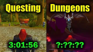 Dungeon Leveling vs. Questing: Which is Actually Faster?