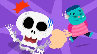 Funny Frankenstein Farts Song | Silly Halloween Songs | Fun Rhyming Song | Kids Nursery Rhymes