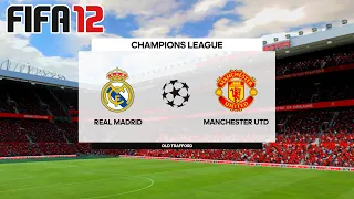 FIFA 12 (2012) - Manchester United vs Real Madrid - Gameplay PC HD