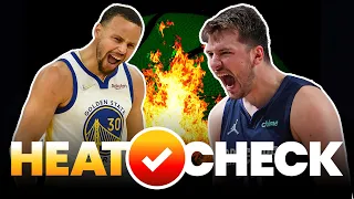 Heat Check! Steph Curry and the Warriors take on Luka Doncic and the Mavs  | NBA Free Picks Today