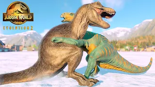 DEADLY HUGS! Iguanodon VS All Carnivore Dinosaurs Killing Animations 🦖 Jurassic World Evolution 2